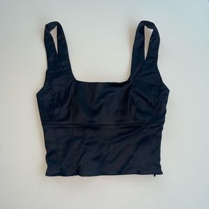 Aritzia Satin Bustier Tank Top - Wilfred